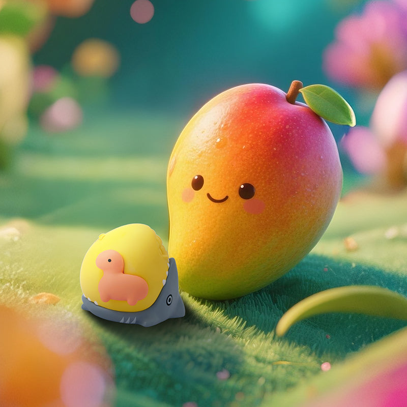 PETTY DUST Fruit Fridge Magnets Series