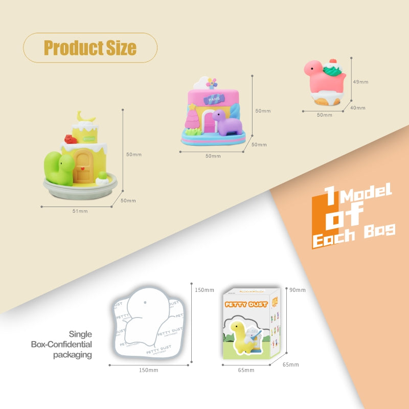 PETTY DUST Dessert Series Blind Box